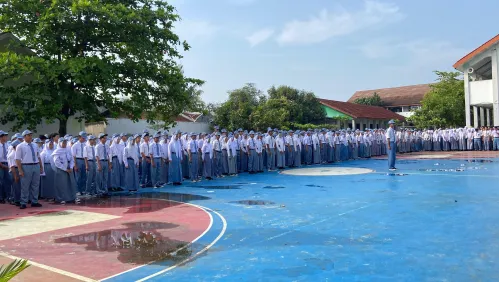 Hari pertama masuk sekolah pasca idul fitri 1447 H
