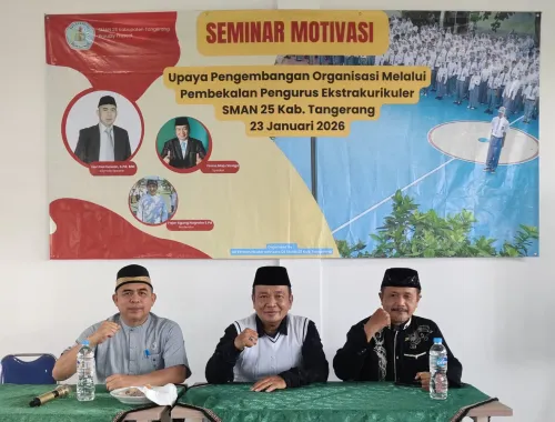 SEMINAR MOTIVASI "Upaya Pengembangan Organisasi Melalui Pembekalan Pengurus Eskul"